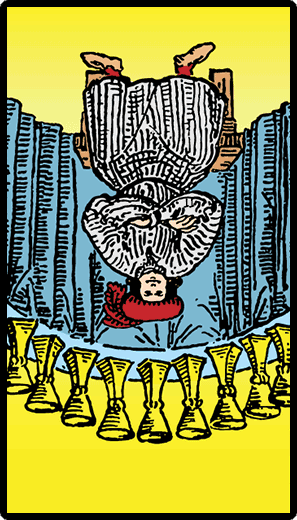 Nine of Cups (Reverse)