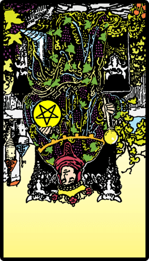 King of Pentacles (Reverse)