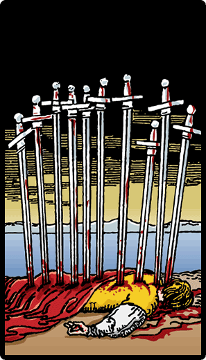 Ten of Swords