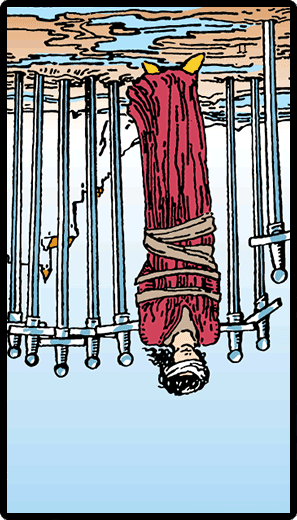 Eight of Swords (Reverse)