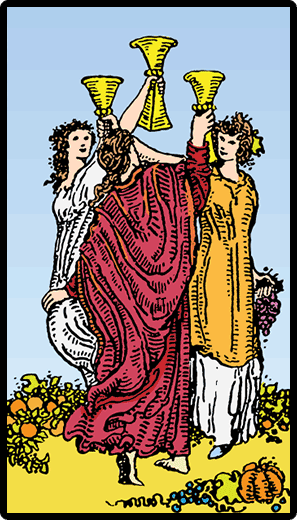 Three of Cups