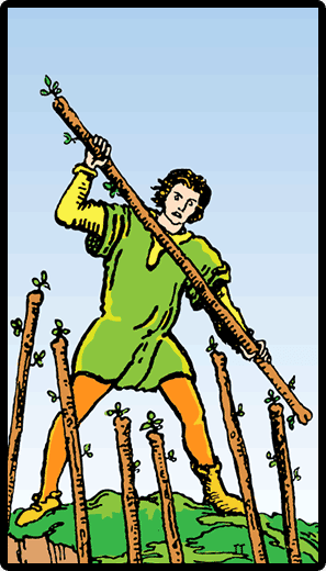 Seven of Wands