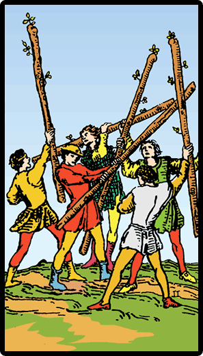 Five of Wands