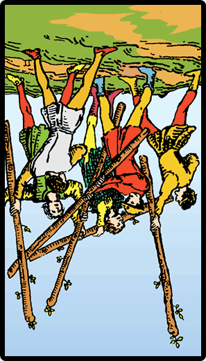 Five of Wands (Reverse)