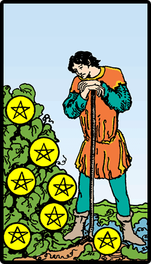 Seven of Pentacles