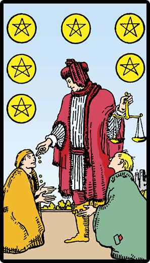 Six of Pentacles